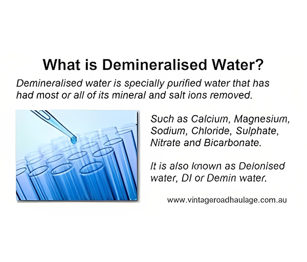 Demin Water Explained in New Video