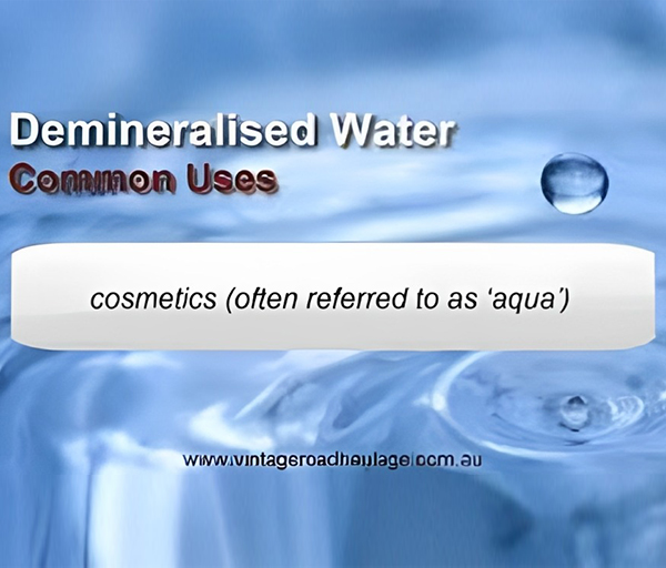 Common Uses of Demineralised Water | Vintage Road Haulage